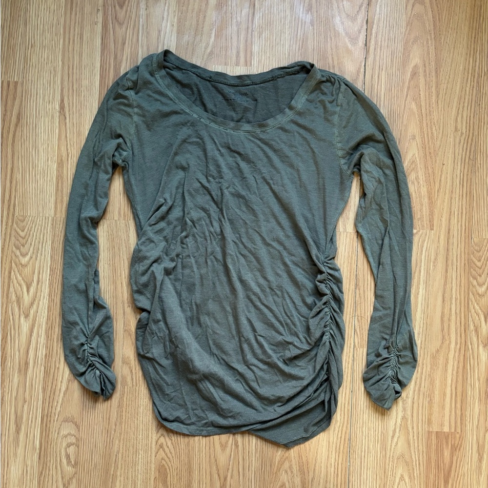 Motherhood Olive Long Sleeve Top